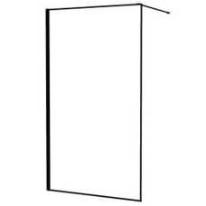 Душевая перегородка Iddis Slide 120 SLI8BS2i23 профиль Черный стекло прозрачное