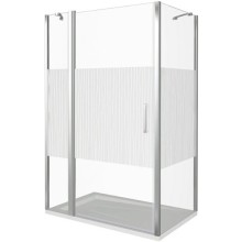 Боковая стенка 80 см Good Door Pandora SP-80-T-CH прозрачное с рисунком