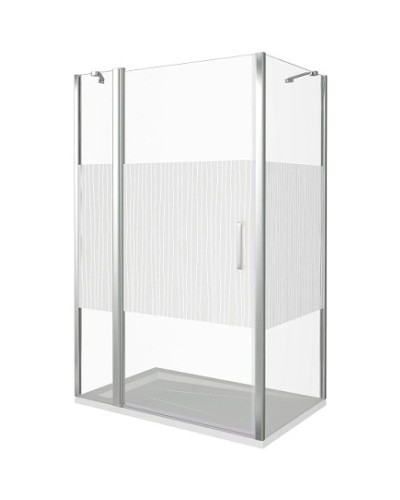 Боковая стенка 80 см Good Door Pandora SP-80-T-CH прозрачное с рисунком