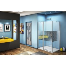 Боковая стенка 90 см Good Door Fantasy SP-90-F-CH прозрачный с рисунком