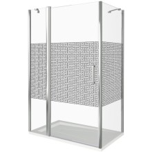 Боковая стенка 90 см Good Door Fantasy SP-90-F-CH прозрачный с рисунком