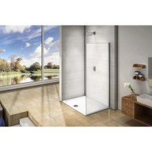 Боковая стенка 80 см Good Door Orion SP-80-G-CH grape