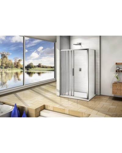 Боковая стенка 80 см Good Door Orion SP-80-G-CH grape