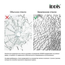Душевая перегородка Iddis Slide 120 SLI8CS2i23 профиль Хром стекло прозрачное