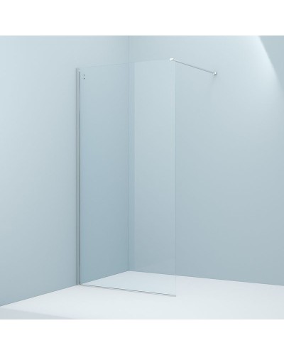 Душевая перегородка Iddis Slide 100 SLI8CS0i23 профиль Хром стекло прозрачное