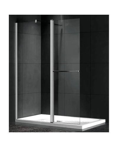 Неподвижная перегородка 150x90 см Gemy New Rockcoco S03161D прозрачное