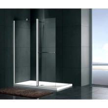 Неподвижная перегородка 150x90 см Gemy New Rockcoco S03161D прозрачное