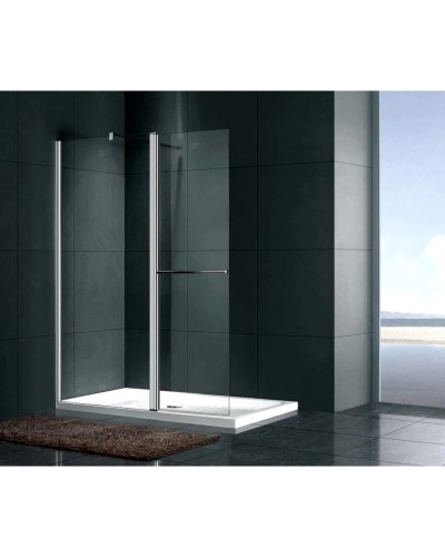 Неподвижная перегородка 150x90 см Gemy New Rockcoco S03161D прозрачное