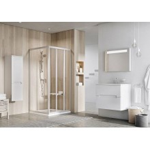 Душевая стенка Ravak Supernova APSS-75 94030UR2Z1 профиль Сатин стекло Transparent