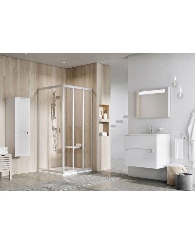 Душевая стенка Ravak Supernova APSS-75 94030UR2Z1 профиль Сатин стекло Transparent