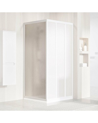 Душевая стенка Ravak Supernova APSS-90 940701R211 профиль Белый витраж пластик Pearl