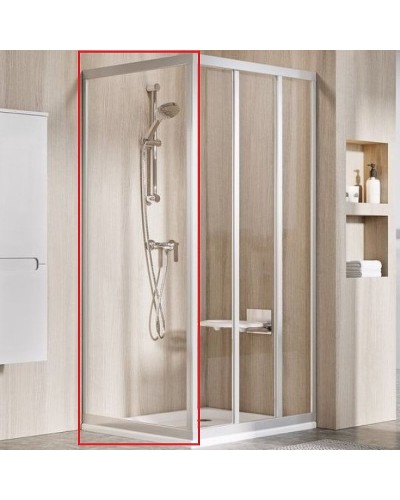 Душевая стенка Ravak Supernova APSS-90 94070UR2Z1 профиль Сатин стекло Transparent