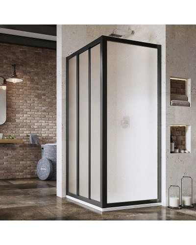 Душевая стенка Ravak Supernova APSS-90 940703R2ZG профиль Черный стекло Grape