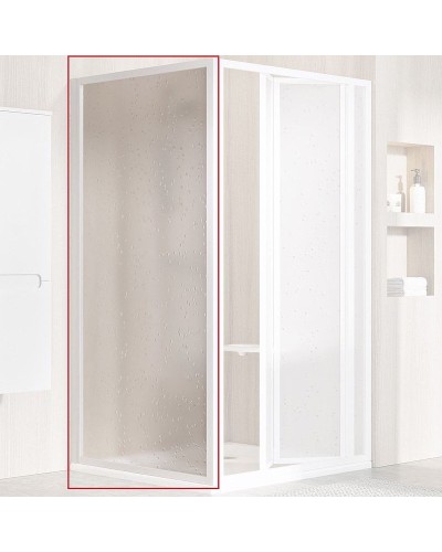 Душевая стенка Ravak Supernova PSS-90 940701O211 профиль Белый витраж пластик Pearl