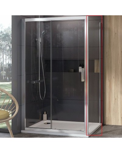 Душевая стенка Ravak 10° 10PS-90 9UV70U00Z1 профиль Сатин стекло Transparent