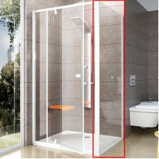 Душевая стенка Ravak Pivot PPS-80 90G40100Z1 профиль Белый стекло Transparent