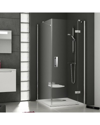 Душевая стенка Ravak SmartLine SMPS-80 R 9SP40A00Z1 профиль Хром стекло Transparent