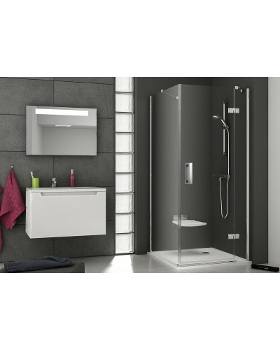 Душевая стенка Ravak SmartLine SMPS-80 R 9SP40A00Z1 профиль Хром стекло Transparent