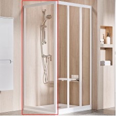 Душевая стенка Ravak Supernova APSS-75 94030102Z1 профиль Белый стекло Transparent