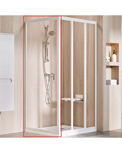 Душевая стенка Ravak Supernova APSS-75 94030102Z1 профиль Белый стекло Transparent