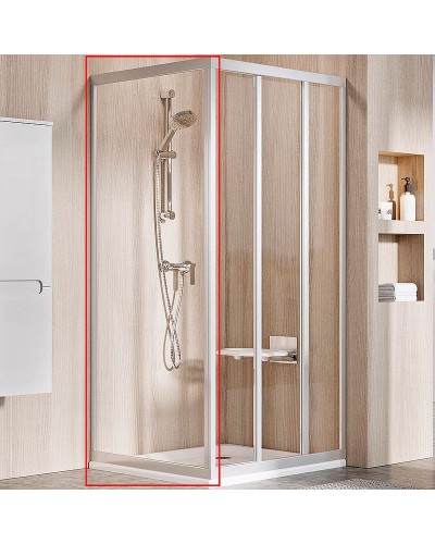 Душевая стенка Ravak Supernova APSS-75 94030U02Z1 профиль Сатин стекло Transparent