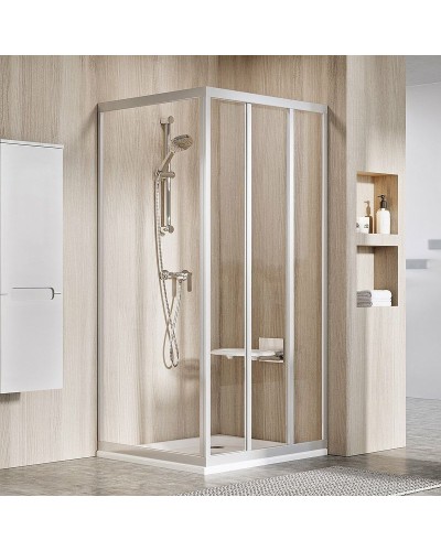 Душевая стенка Ravak Supernova APSS-75 94030U02Z1 профиль Сатин стекло Transparent