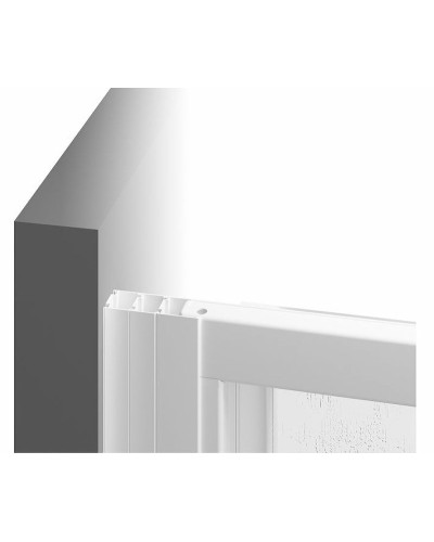 Душевая стенка Ravak Supernova APSS-90 94070U0211 профиль Сатин витраж пластик Pearl