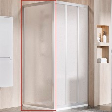 Душевая стенка Ravak Supernova APSS-90 94070U0211 профиль Сатин витраж пластик Pearl