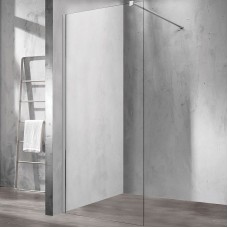 Душевая перегородка Vincea Walk-In 110 VSW-1H110CL профиль Хром стекло прозрачное