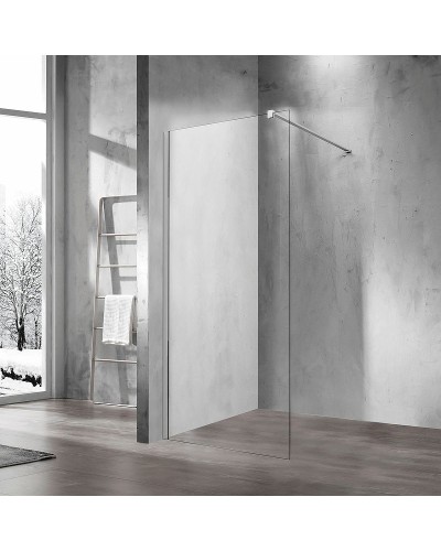 Душевая перегородка Vincea Walk-In 110 VSW-1H110CL профиль Хром стекло прозрачное