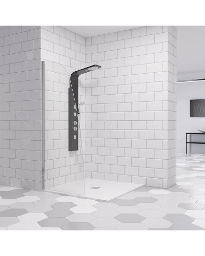 Душевая перегородка RGW Walk In WA-006 80 351000608-11 профиль Хром стекло прозрачное