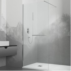 Душевая перегородка RGW Walk In WA-040 120 35104012-11 профиль Хром стекло прозрачное