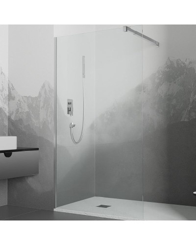 Душевая перегородка RGW Walk In WA-001 90 351000109-11 профиль Хром стекло прозрачное