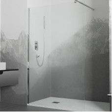 Душевая перегородка RGW Walk In WA-002 110 35100211-11 профиль Хром стекло прозрачное