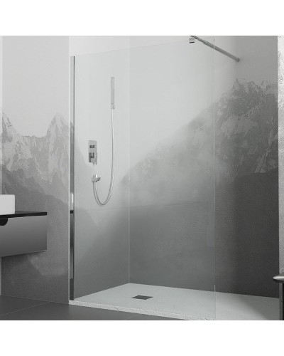 Душевая перегородка RGW Walk In WA-002 110 35100211-11 профиль Хром стекло прозрачное