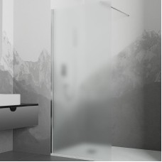 Душевая перегородка RGW Walk In WA-010 80 351001008-21 профиль Хром стекло матовое-сатинат