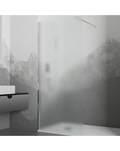 Душевая перегородка RGW Walk In WA-010 100 351001010-21 профиль Хром стекло матовое-сатинат