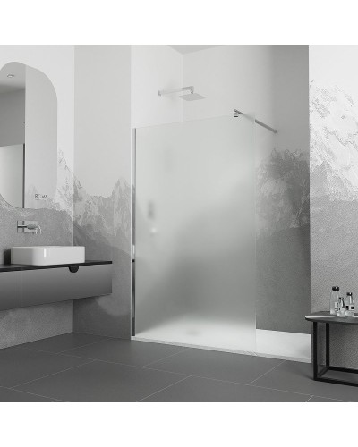 Душевая перегородка RGW Walk In WA-02 90 41100209-51 профиль Хром стекло шиншилла