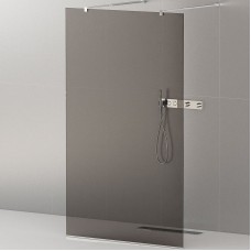 Душевая перегородка Cezares Liberta 80 LIBERTA-L-2-80-GR-Cr профиль Хром стекло серое