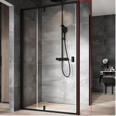 Душевая стенка Ravak Nexty NPS-90 90O70300Z1 профиль Черный стекло Transparent