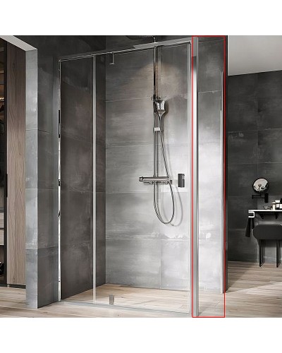 Душевая стенка Ravak Nexty NPS-80 90O40C00Z1 профиль Хром стекло Transparent