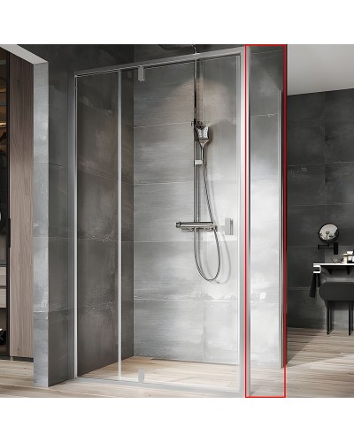 Душевая стенка Ravak Nexty NPS-100 90OA0U00Z1 профиль Сатин стекло Transparent