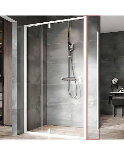 Душевая стенка Ravak Nexty NPS-100 90OA0100Z1 профиль Белый стекло Transparent