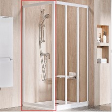 Душевая стенка Ravak Supernova APSS-80 94040UR2Z1 профиль Сатин стекло Transparent