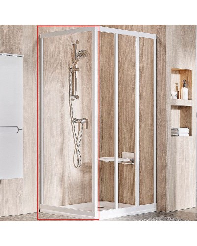 Душевая стенка Ravak Supernova APSS-80 94040UR2Z1 профиль Сатин стекло Transparent