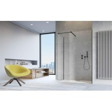 Душевая перегородка Radaway Modo New II 100 389104-54-01 профиль Черный стекло прозрачное