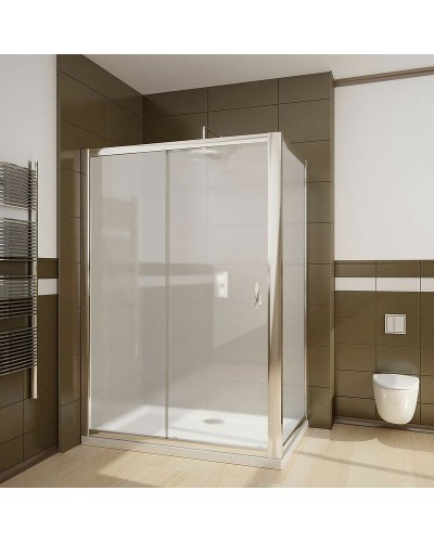 Душевая стенка Radaway Premium Plus S 80 33413-01-06N профиль Хром стекло фабрик