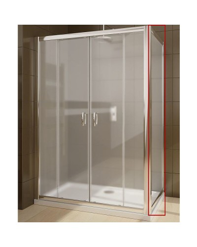 Душевая стенка Radaway Premium Plus S 80 33413-01-06N профиль Хром стекло фабрик