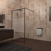 Неподвижная перегородка 100 см Veconi Korato KR71-100-04-19C1 Frost Line