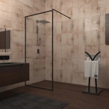 Неподвижная перегородка 120 см Veconi Korato KR71-120-01-19C1 прозрачное